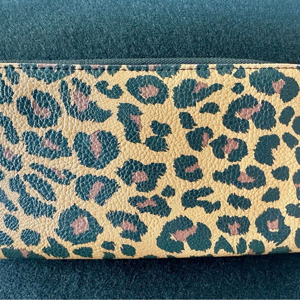 Leopard Print Women's Wallet and GIFT